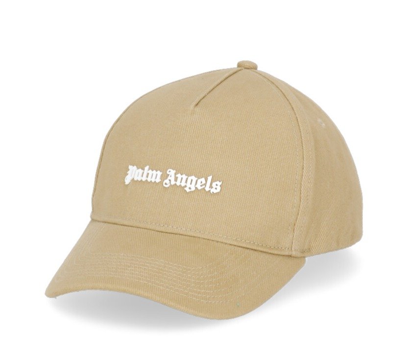Palm Angels Logo Detailed Baseball Cap 2 Palm Angels Logo Detailed Baseball Cap