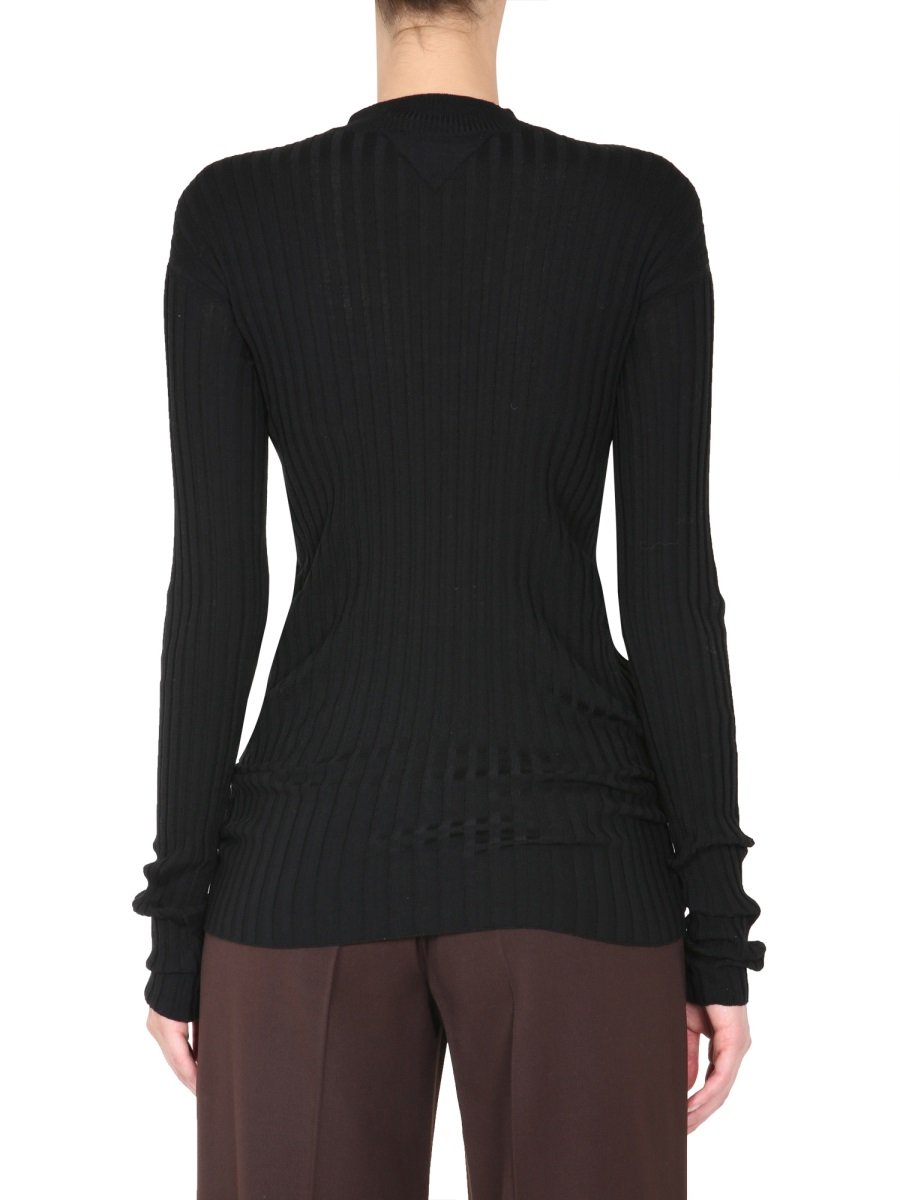 Bottega Veneta Ribbed Knit Sweater