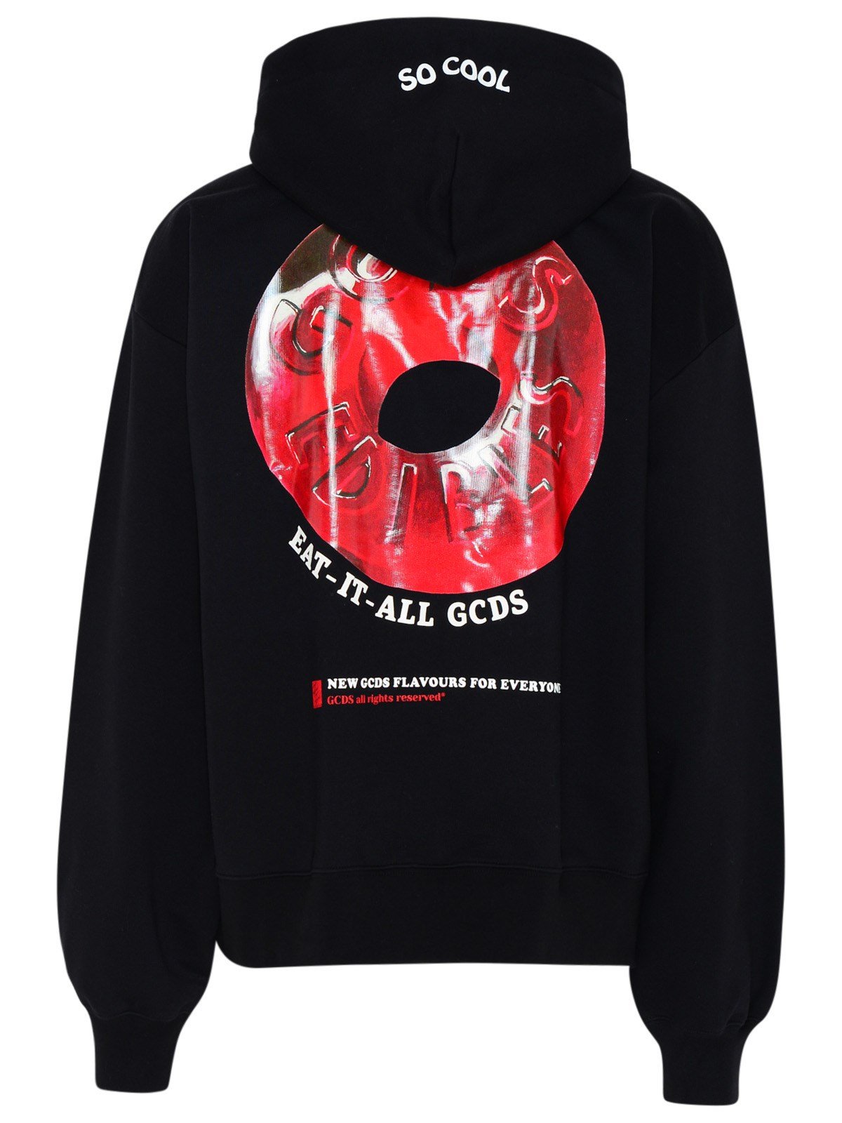 GCDS Donut Printed Drawstring Hoodie