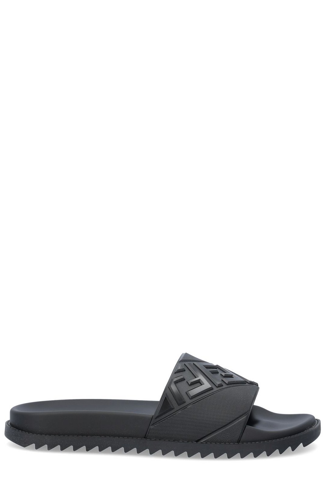 Fendi FF Motif Embossed Slides