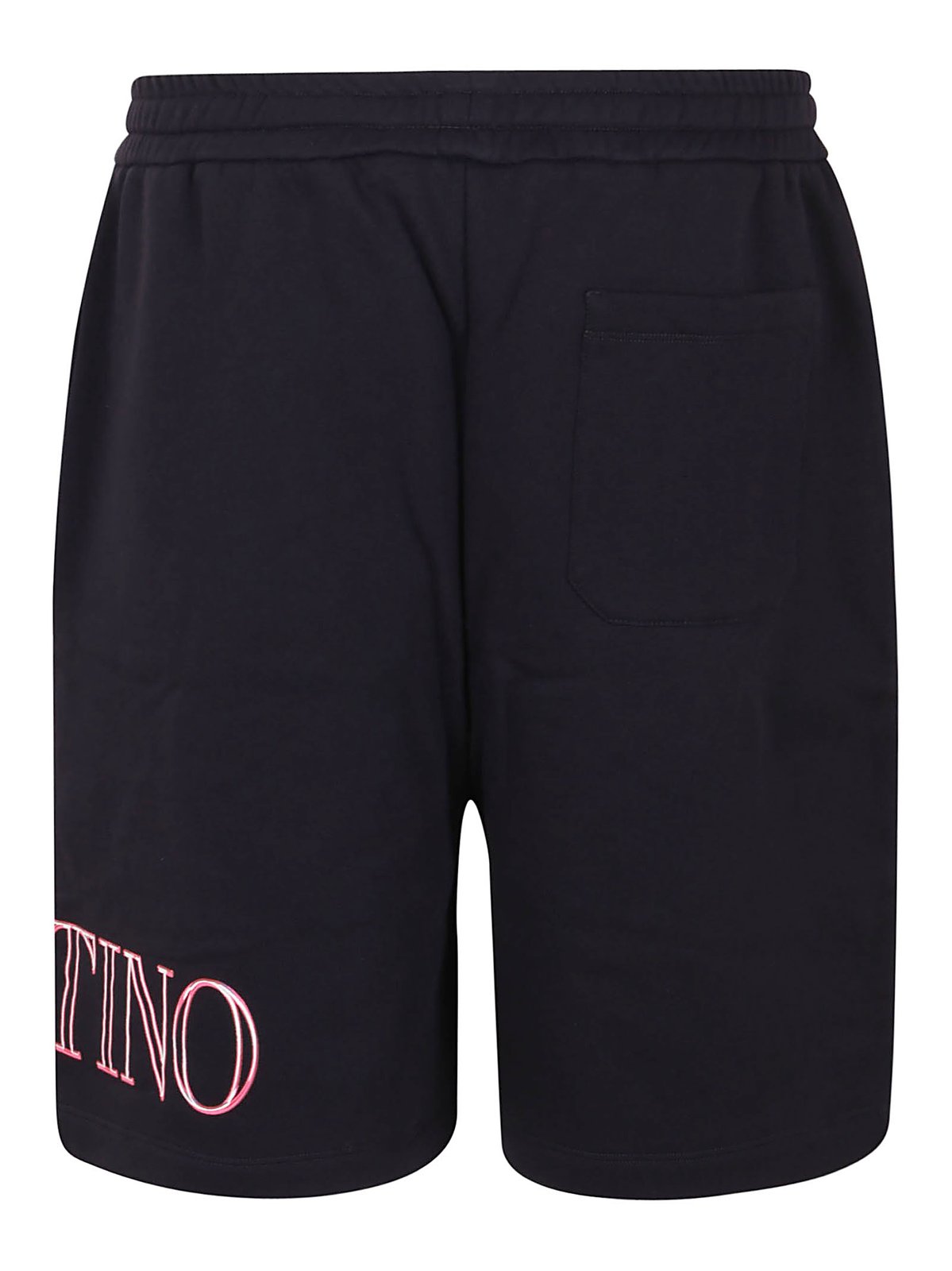 Valentino Logo Print Drawstring Shorts