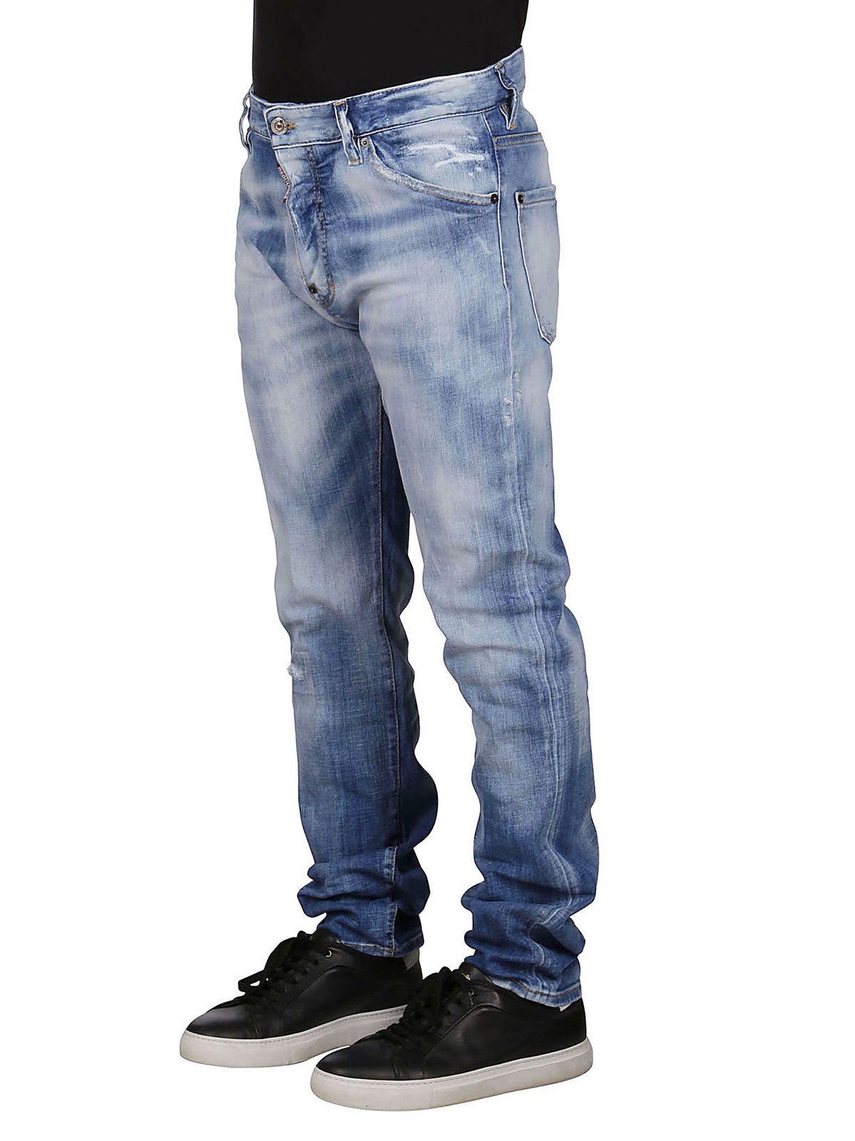 Dsquared2 Ripped Detail Jeans