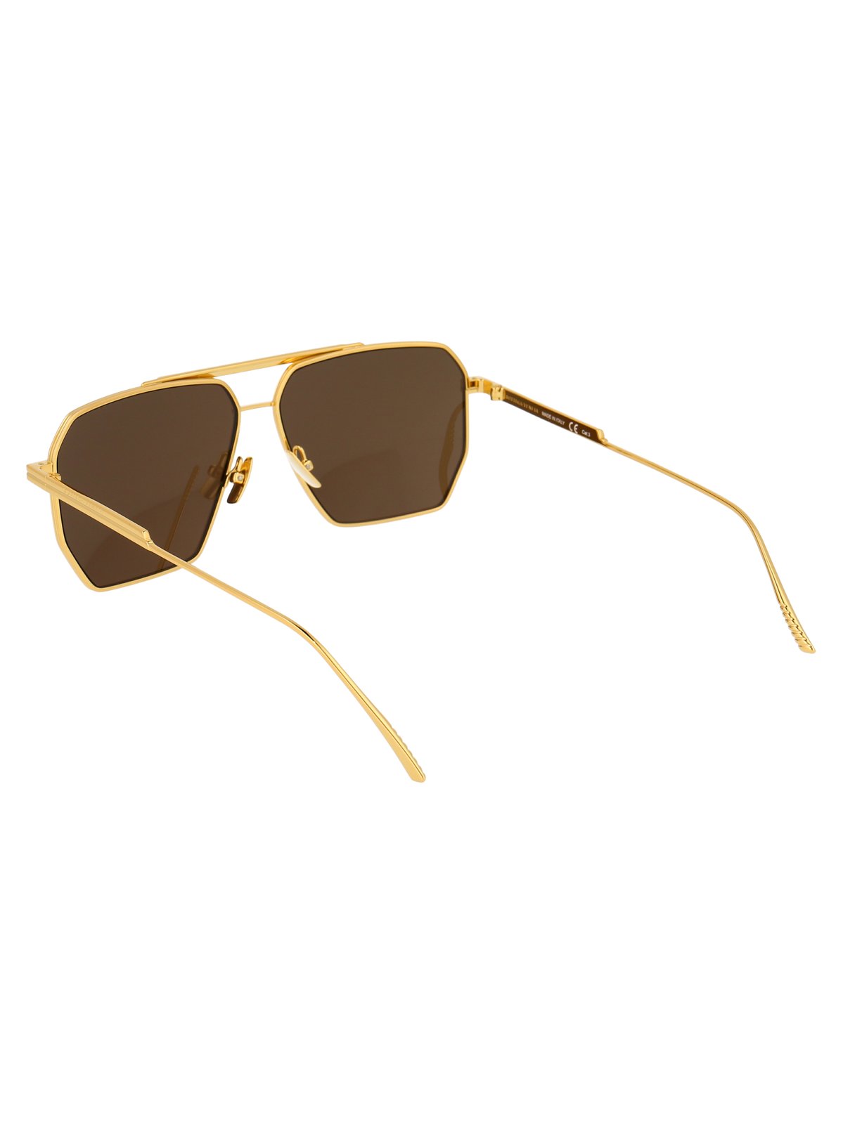 Bottega Veneta Eyewear Pilot Frame Sunglasses