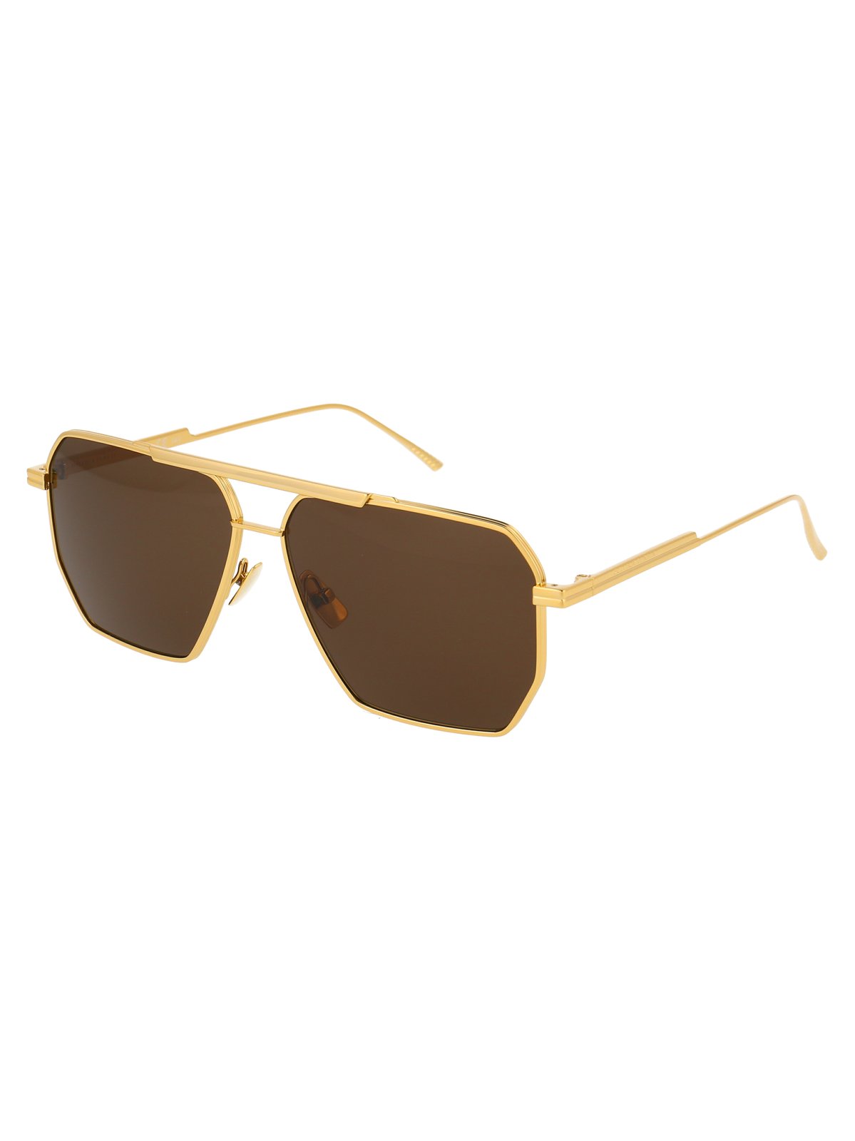 Bottega Veneta Eyewear Pilot Frame Sunglasses