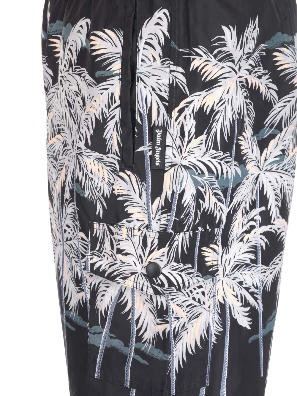 Palm Angels Palm Printed Swim Shorts