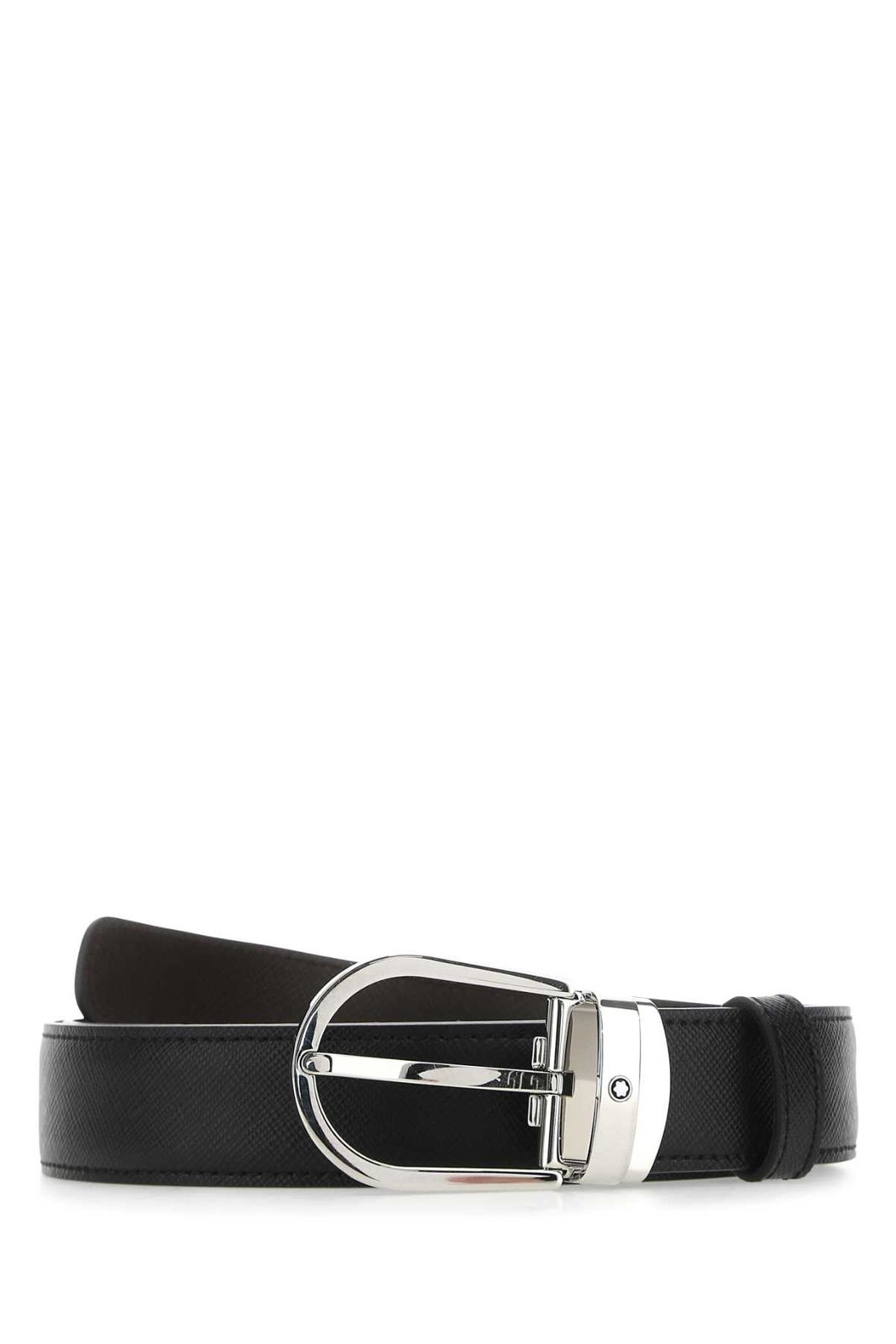 Montblanc Reversible Logo Detailed Buckle Belt