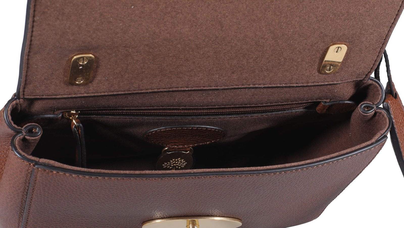 Mulberry Lily Logo Plaque Crossbody Bag