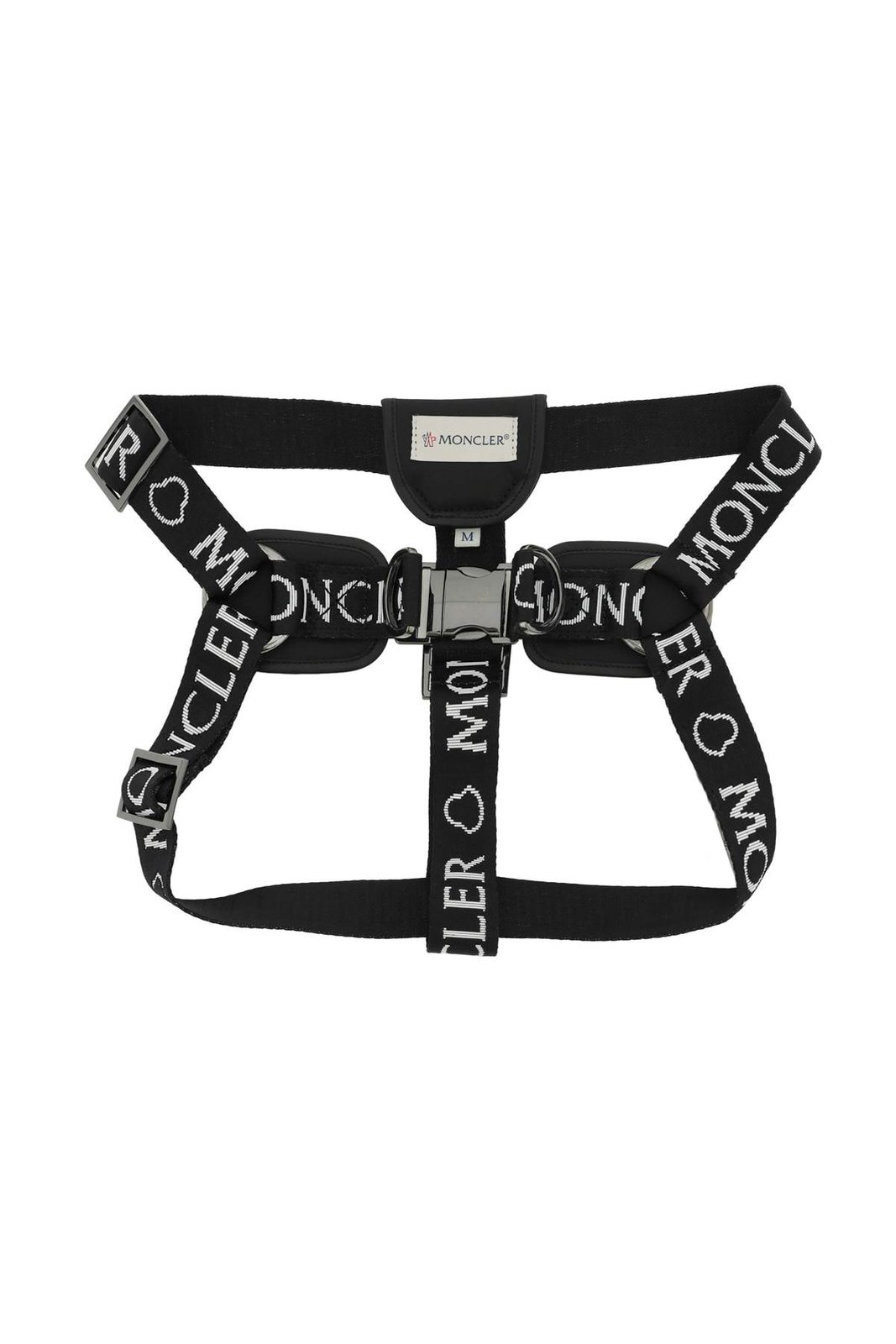 Moncler X Poldo Dog Couture Logo Plaque Dog Harness