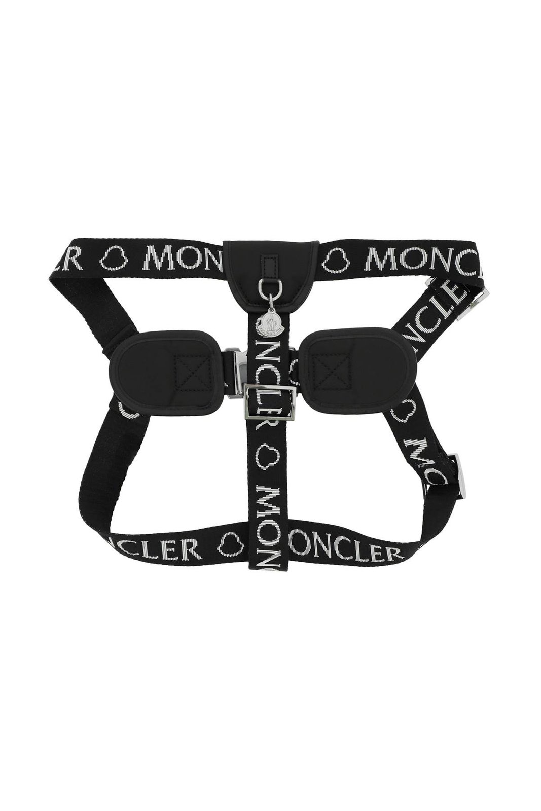 Moncler X Poldo Dog Couture Logo Plaque Dog Harness