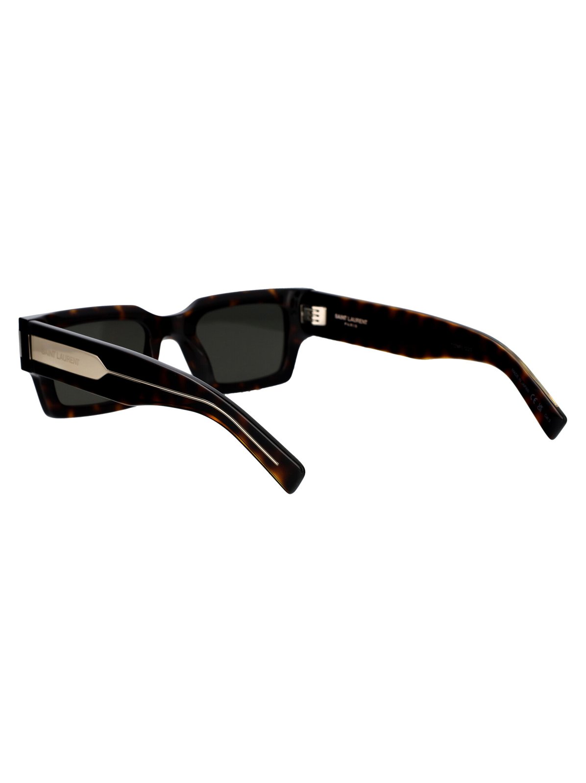 Rechteckige Sonnenbrille von Saint Laurent Eyewear