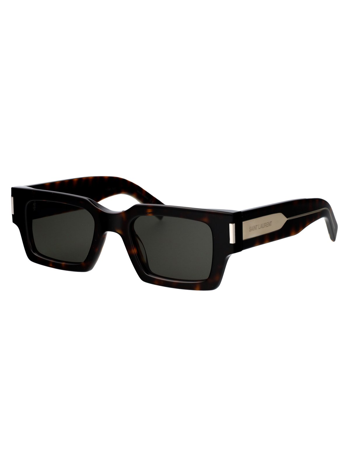 Rechteckige Sonnenbrille von Saint Laurent Eyewear