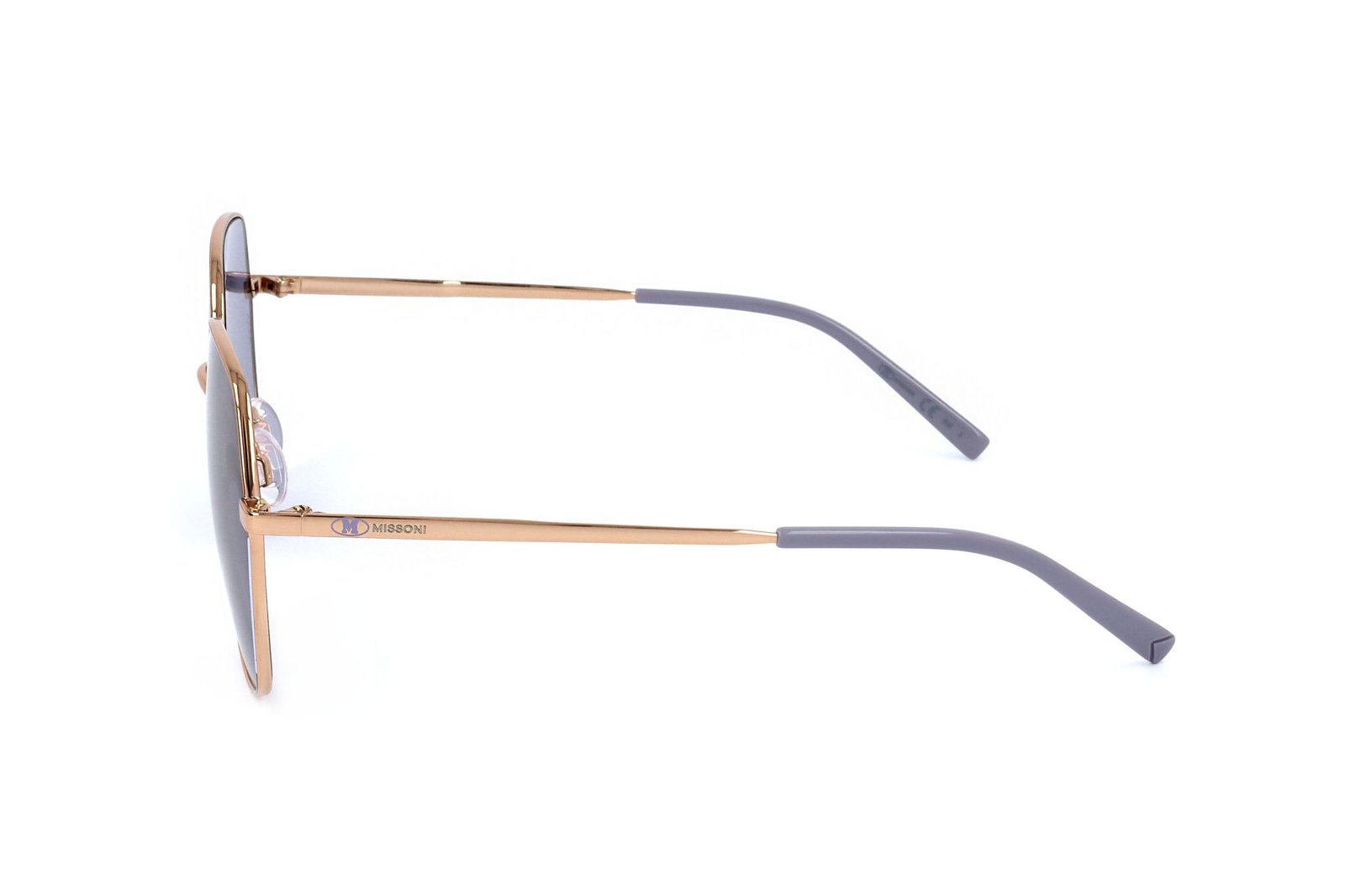 M Missoni Sonnenbrille mit quadratischem Rahmen