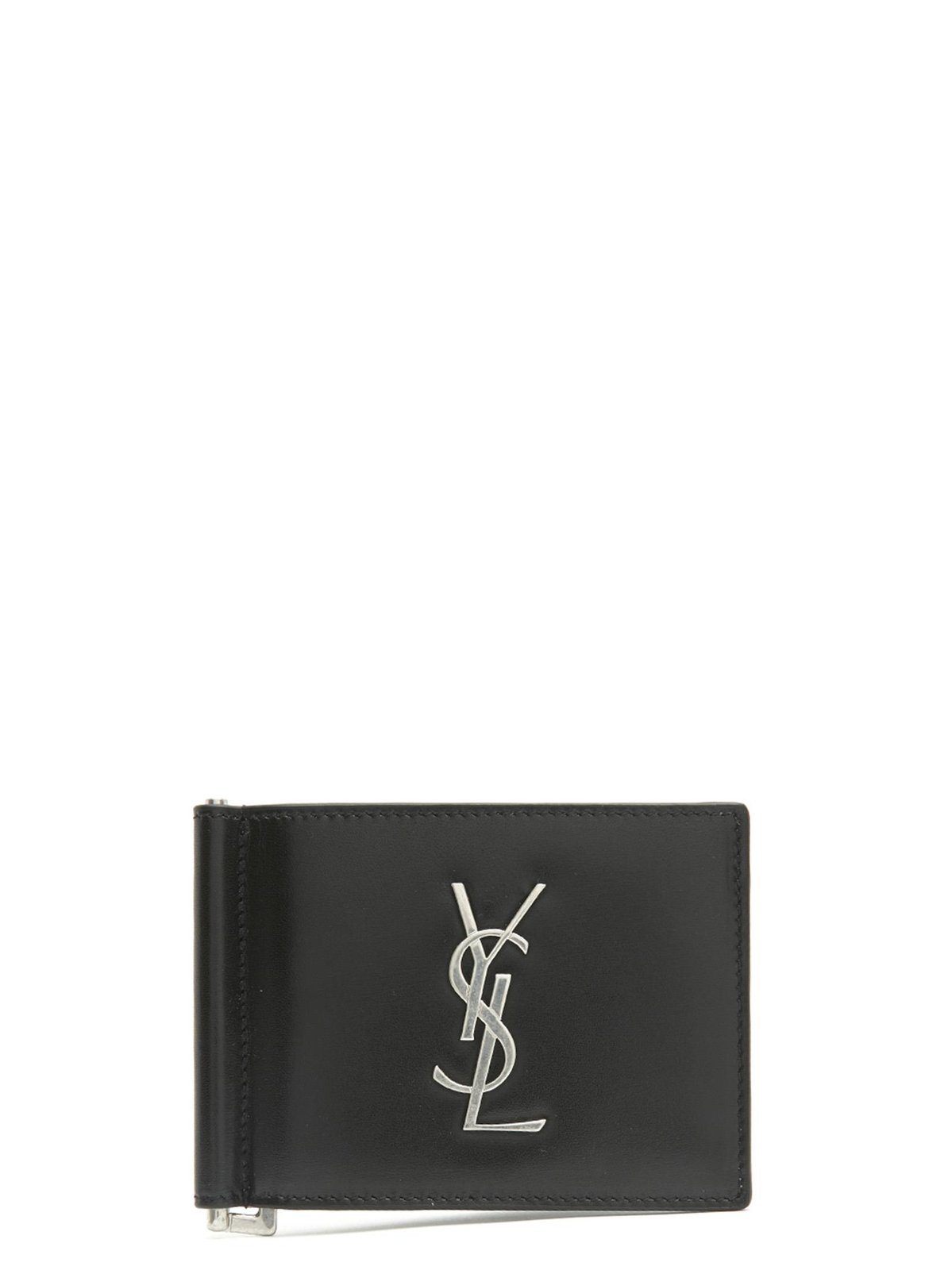 Saint Laurent Monogram Money Clip Wallet