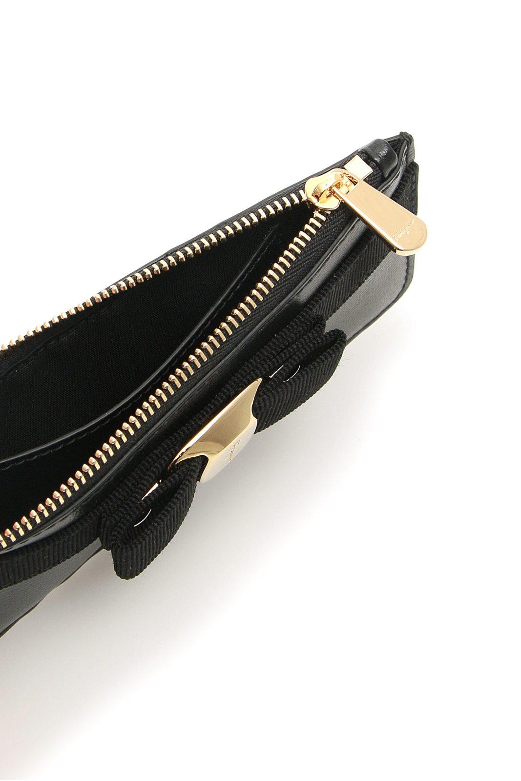 Ferragamo Vara Bow Zipped Cardholder