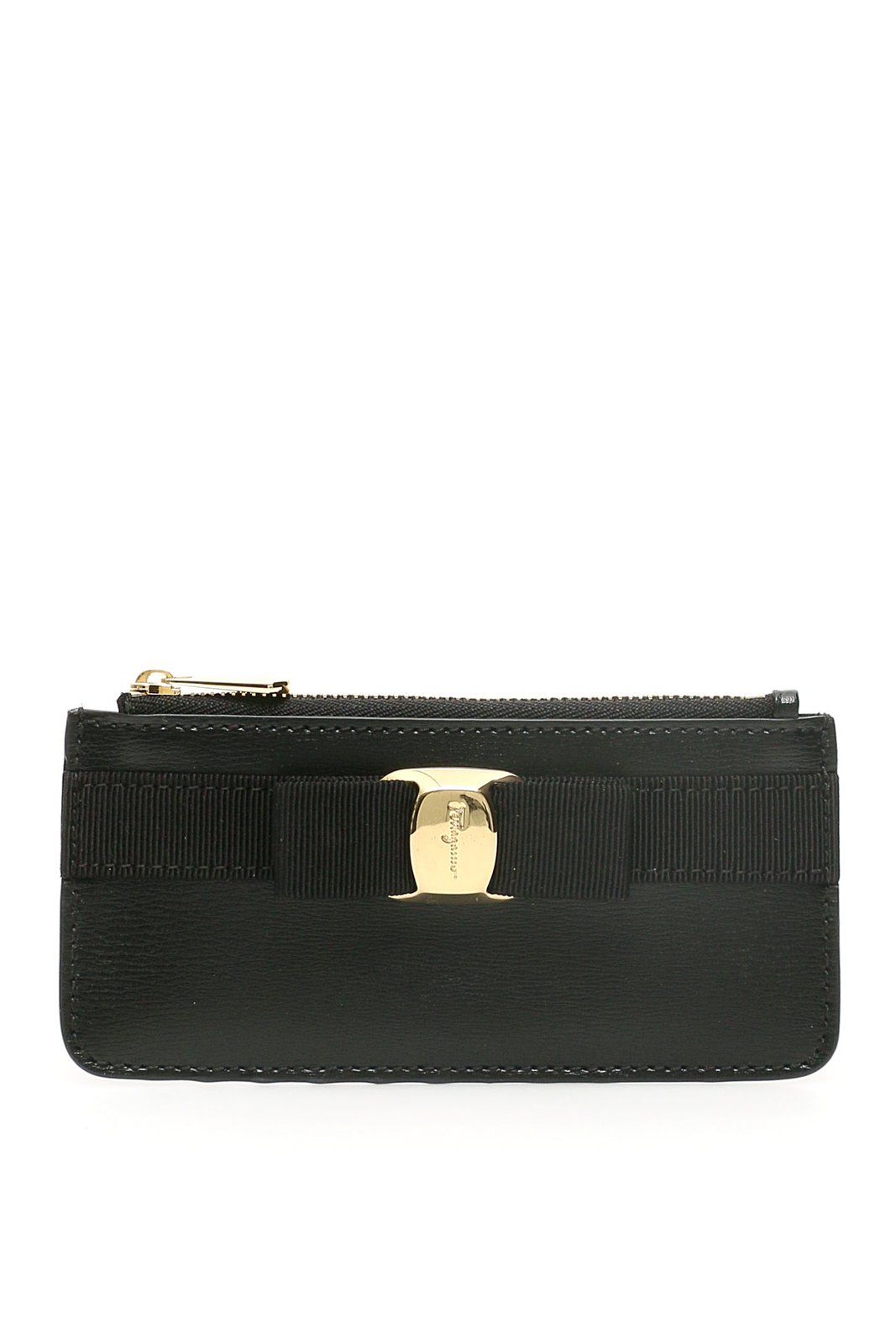 Ferragamo Vara Bow Zipped Cardholder