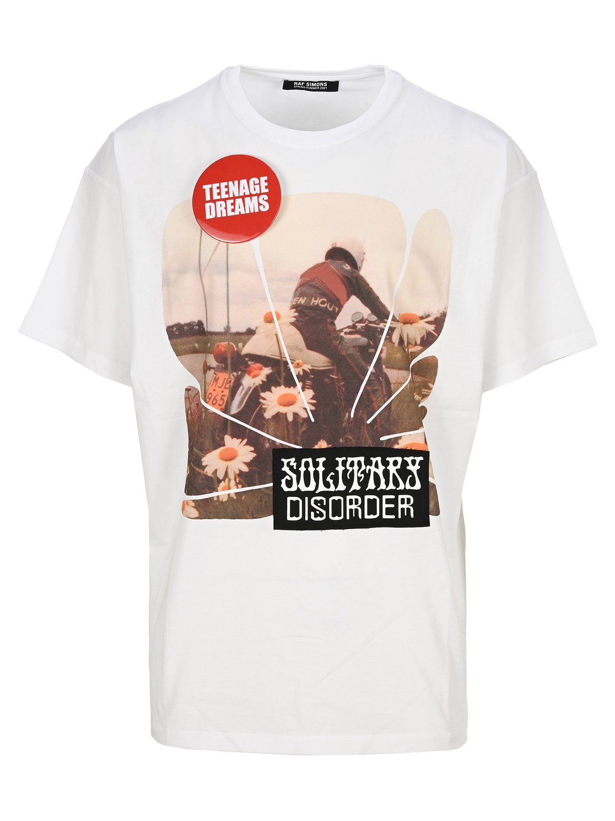 Raf Simons Solitary Disorder Graphic Printed T-Shirt