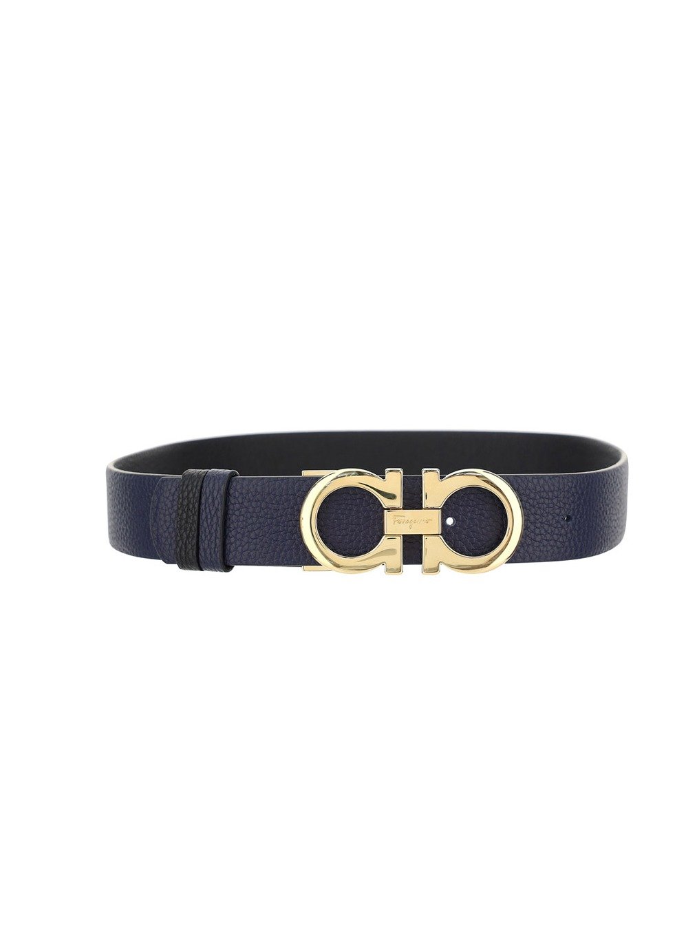 Ferragamo Gancini Buckle Reversible Belt