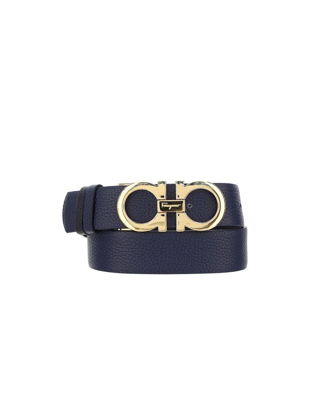 Ferragamo Gancini Buckle Reversible Belt