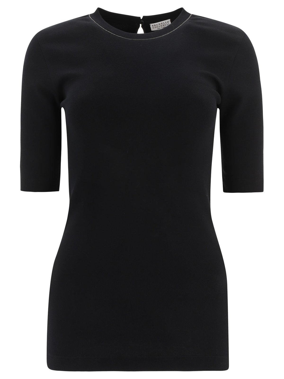 Brunello Cucinelli Embellished Short-Sleeved T-Shirt
