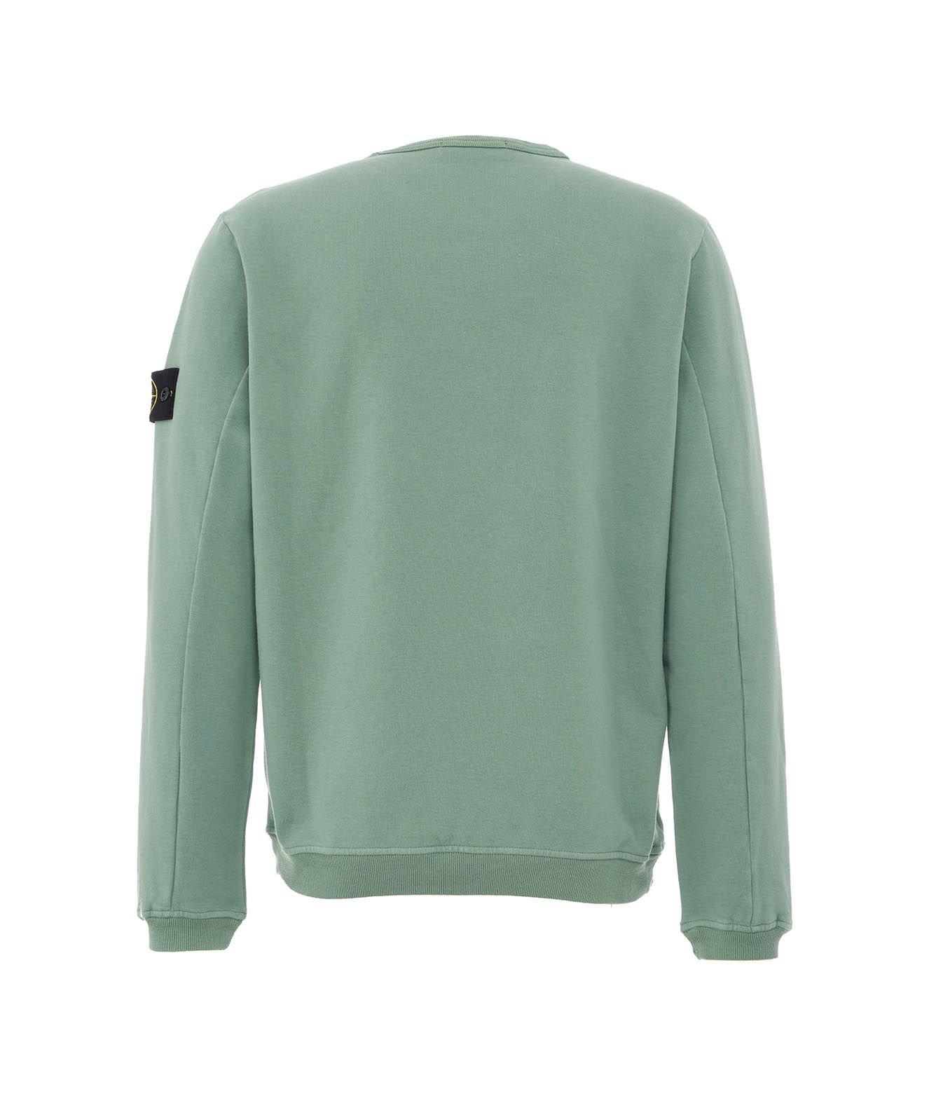 Stone Island Logo Patch Crewneck Sweatshirt