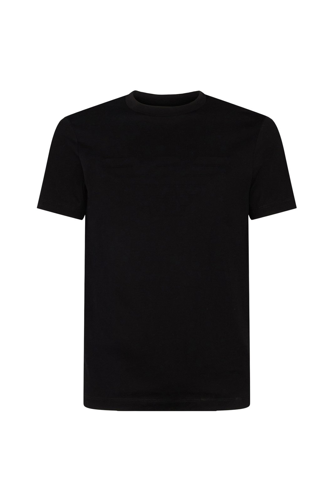 Emporio Armani Logo Jacquard Crewneck T-Shirt