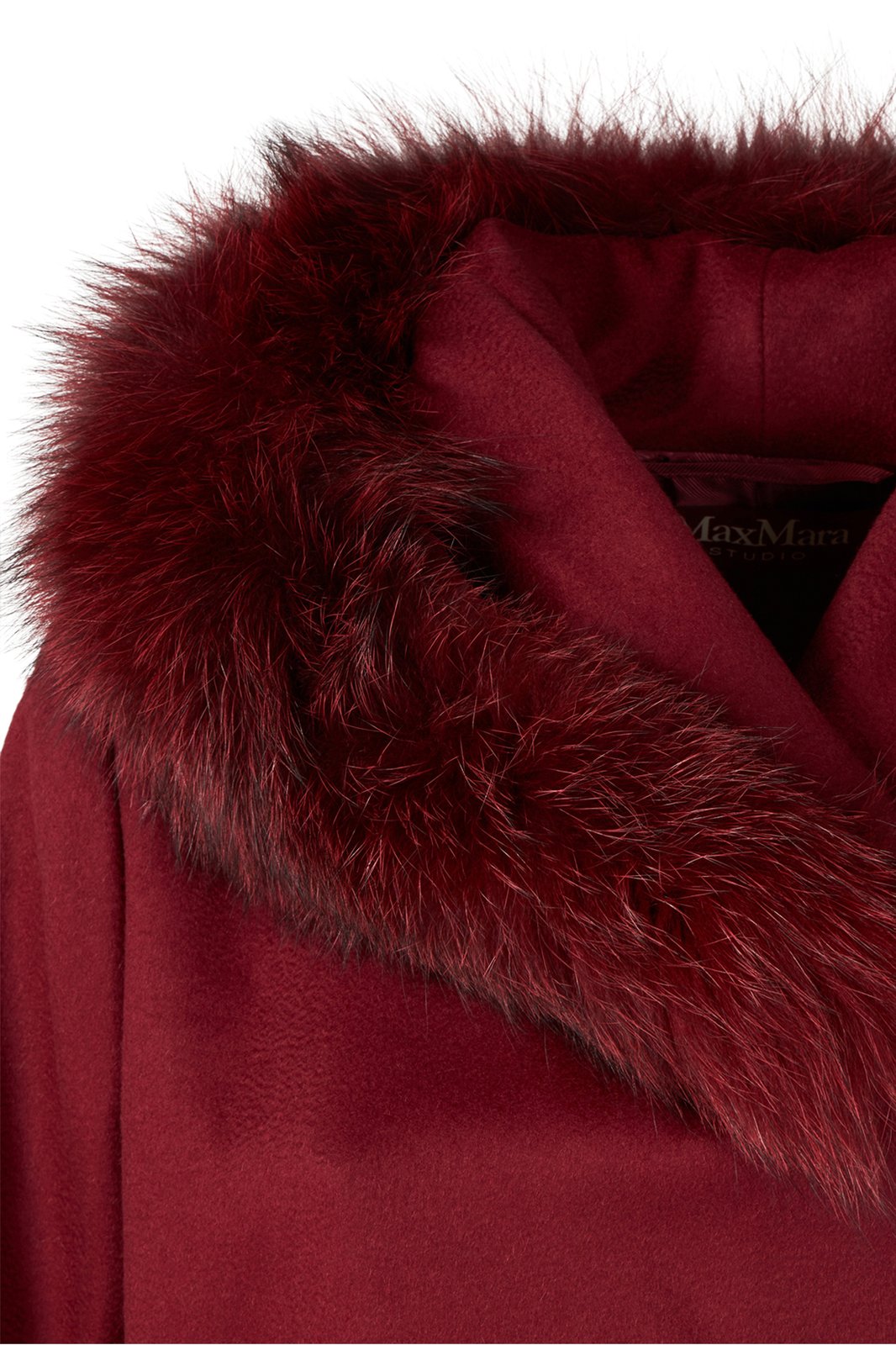 Max Mara Studio Belted Long-Sleeved Coat