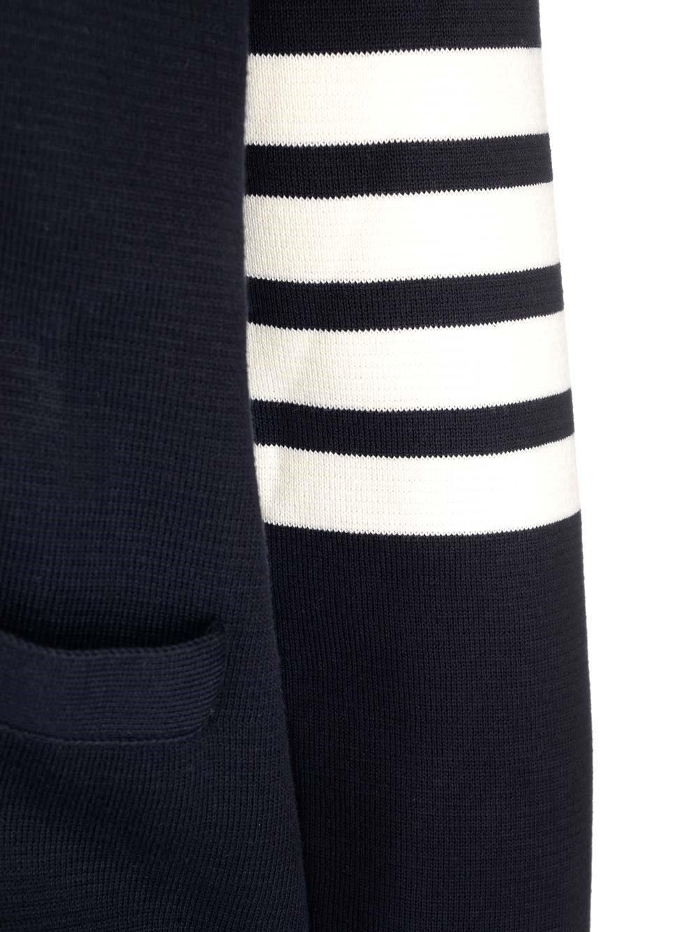 Thom Browne 4-Bar V-Neck Cardigan