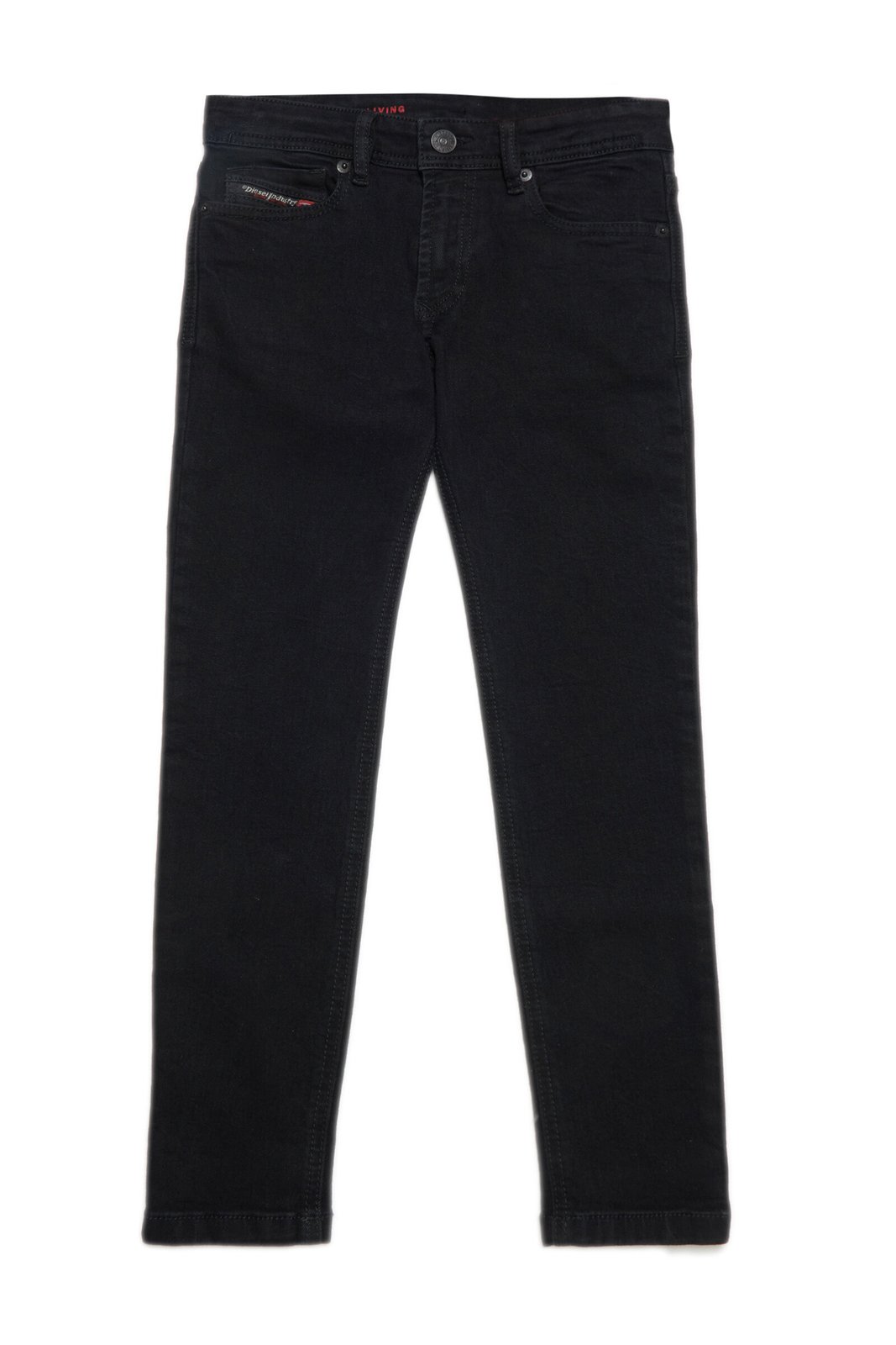 Diesel Kids Logo Detailed Skinny Jeans