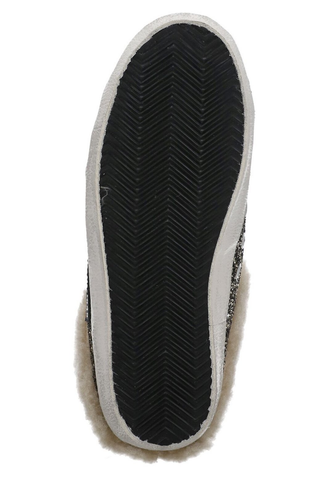 Golden Goose Deluxe Brand Super Star Sabot Glitter Sneakers