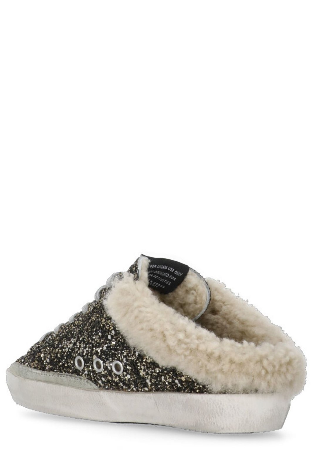 Golden Goose Deluxe Brand Super Star Sabot Glitter Sneakers