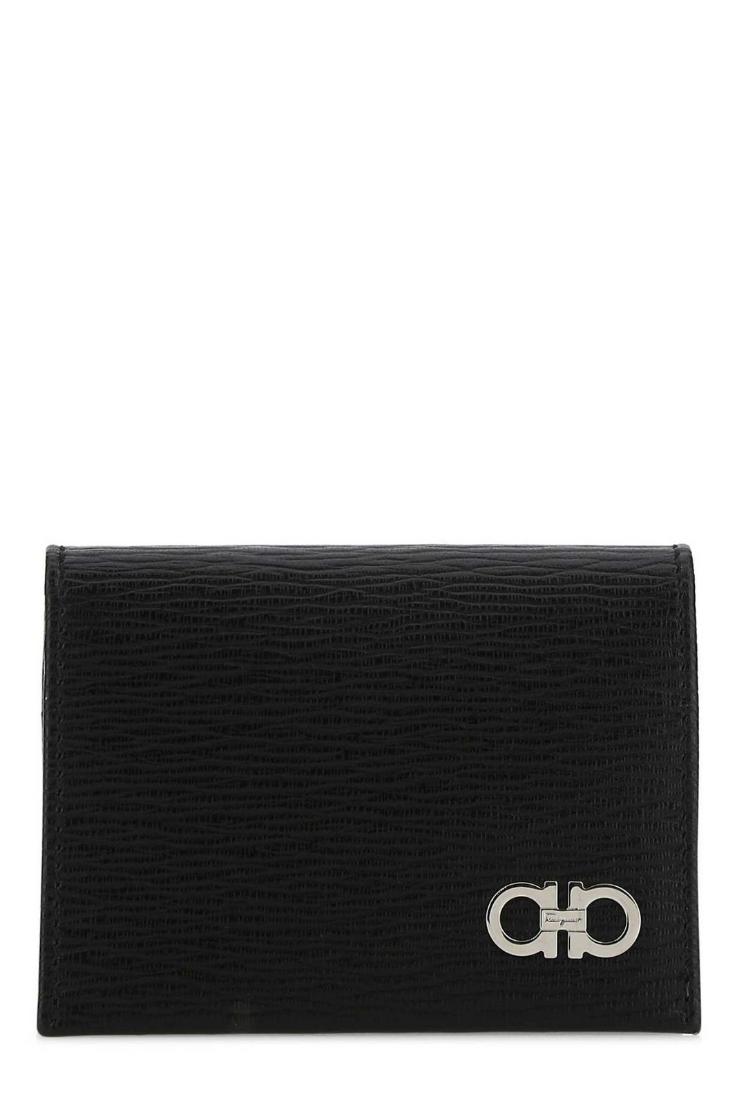 Ferragamo Gancini Logo Plaque Bi-Fold Wallet
