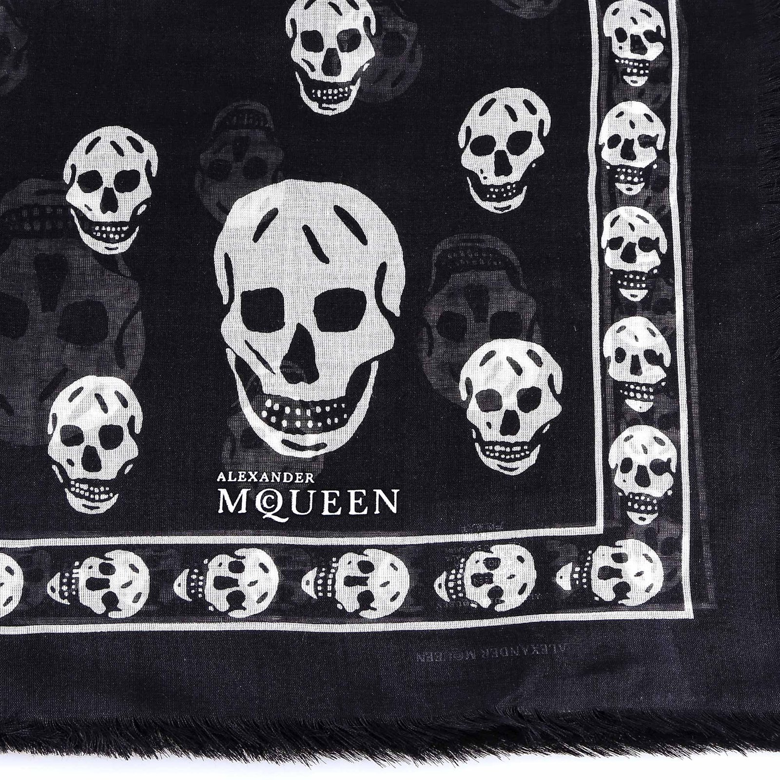 Alexander McQueen Skull Print Scarf