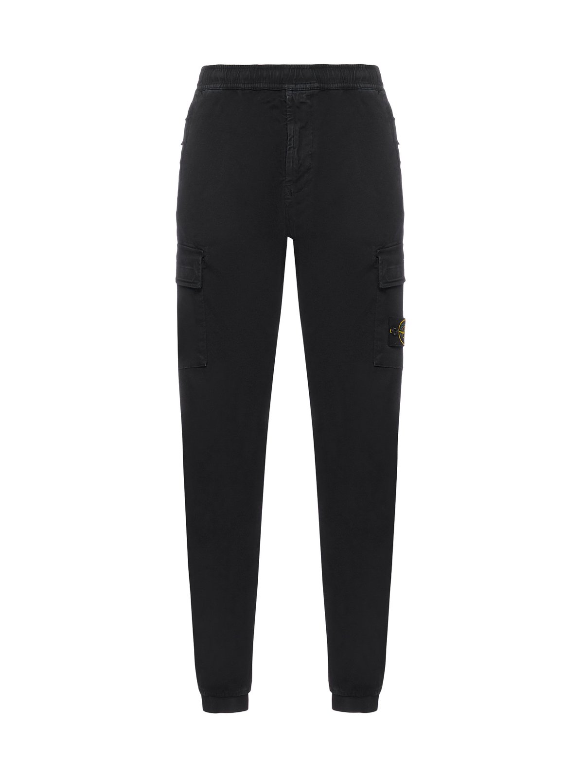 Stone Island Logo Patched Cargo Pants