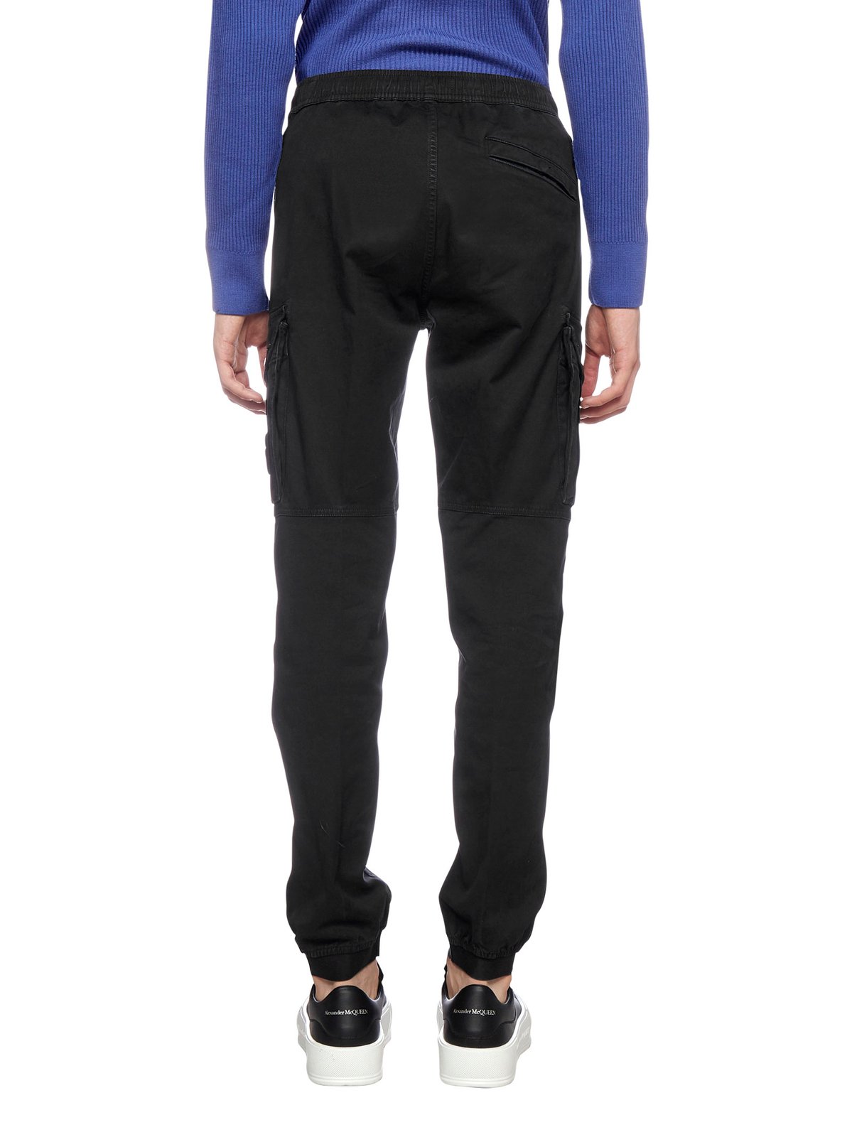 Stone Island Logo Patched Cargo Pants