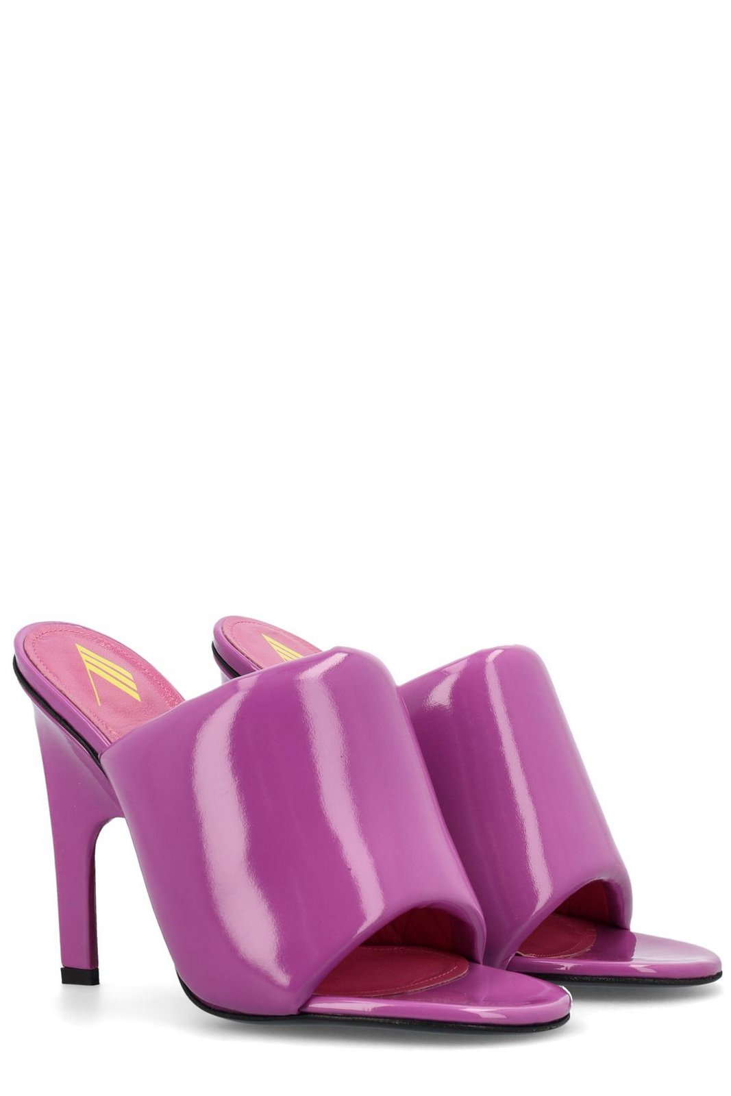 The Attico Rem Heeled Open-Toe Mules 4 The Attico Rem Heeled Open-Toe Mules