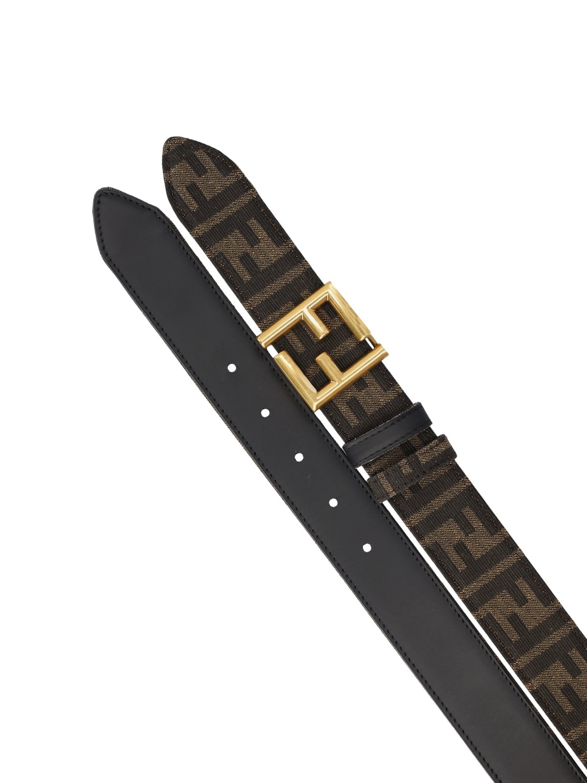 Fendi FF Motif Reversible Buckled Belt