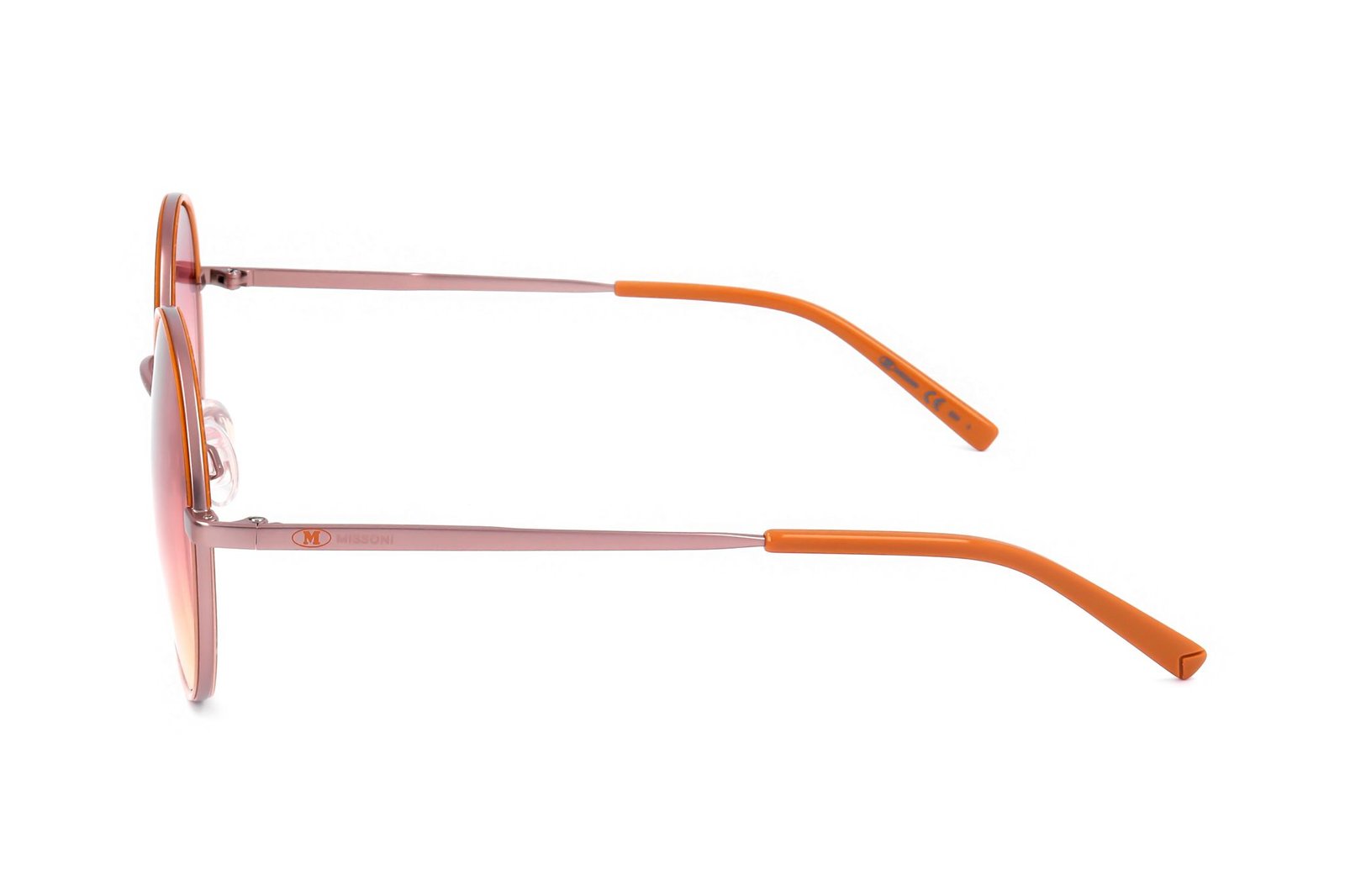 M Missoni Round Frame Sunglasses