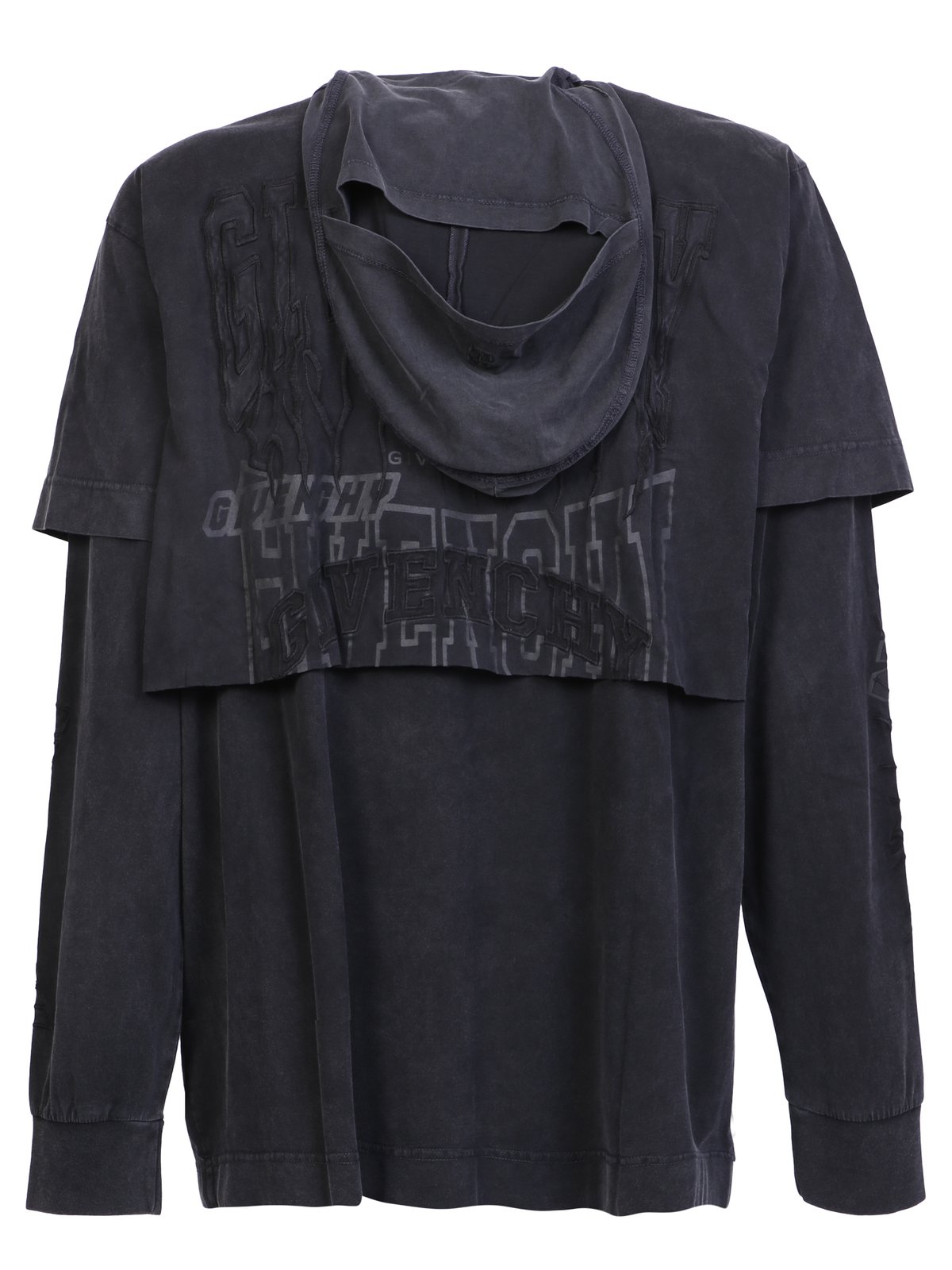Givenchy Logo Embroidered Crewneck T-Shirt