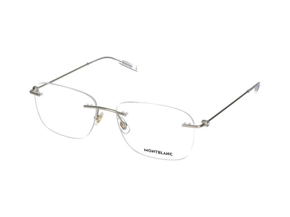 Montblanc Eyewear Rimless Square Glasses