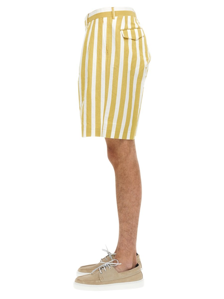 Paul Smith Deckchair Striped Bermuda Shorts 4 Paul Smith Deckchair Striped Bermuda Shorts