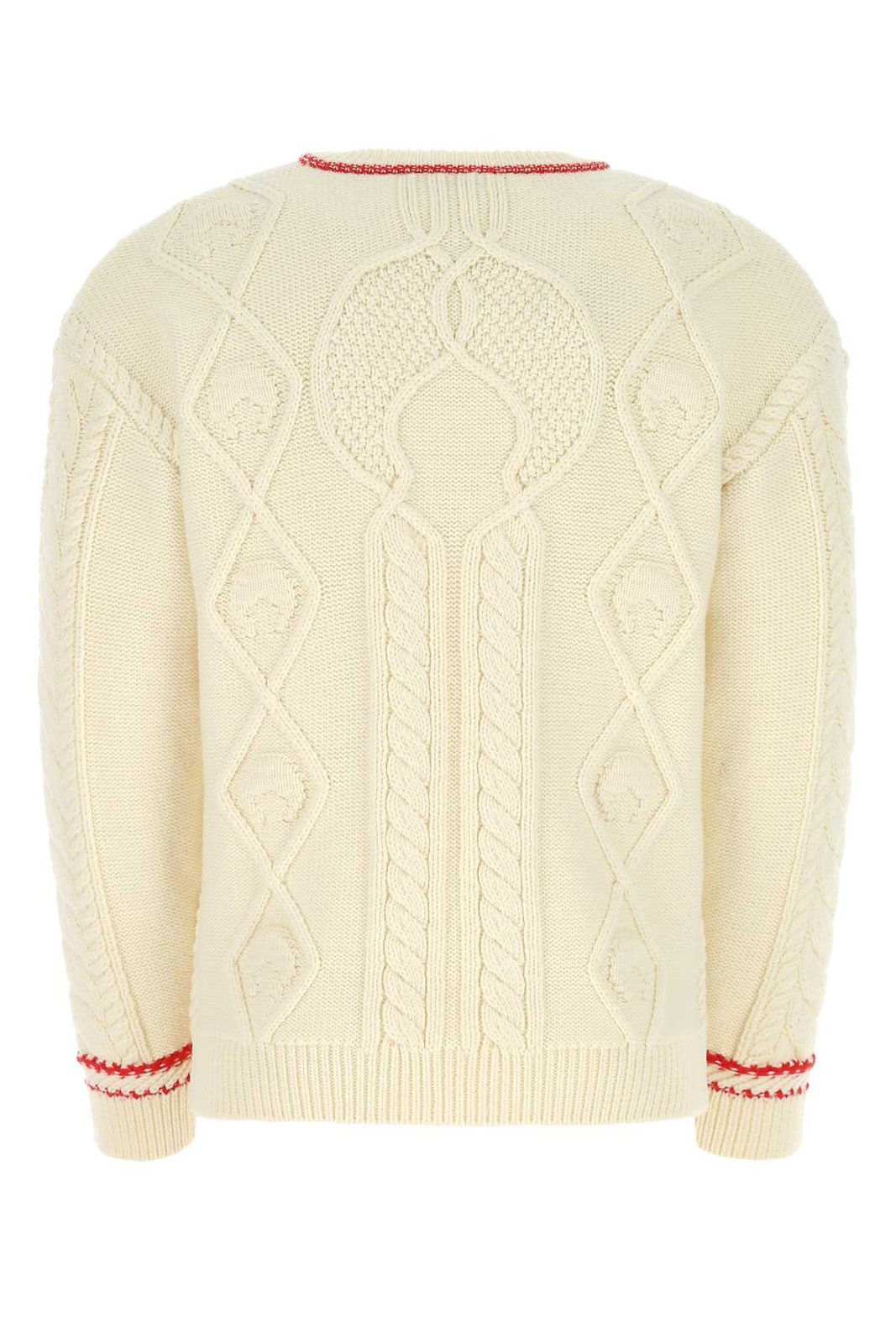 Marine Serre Crewneck Knitted Jumper