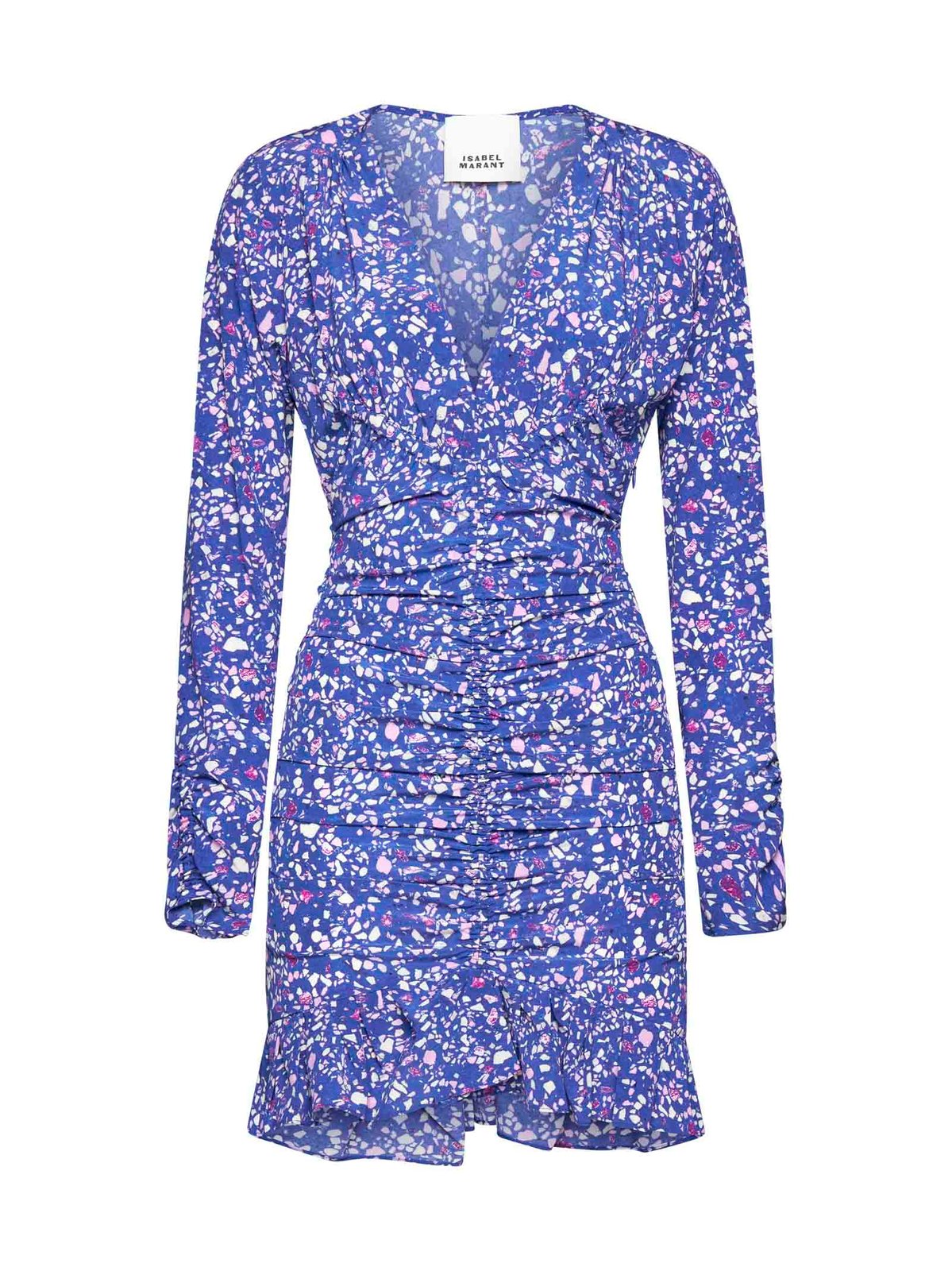 Isabel Marant Lara V-Neck Long Sleeved Dress 2 Isabel Marant Lara V-Neck Long Sleeved Dress