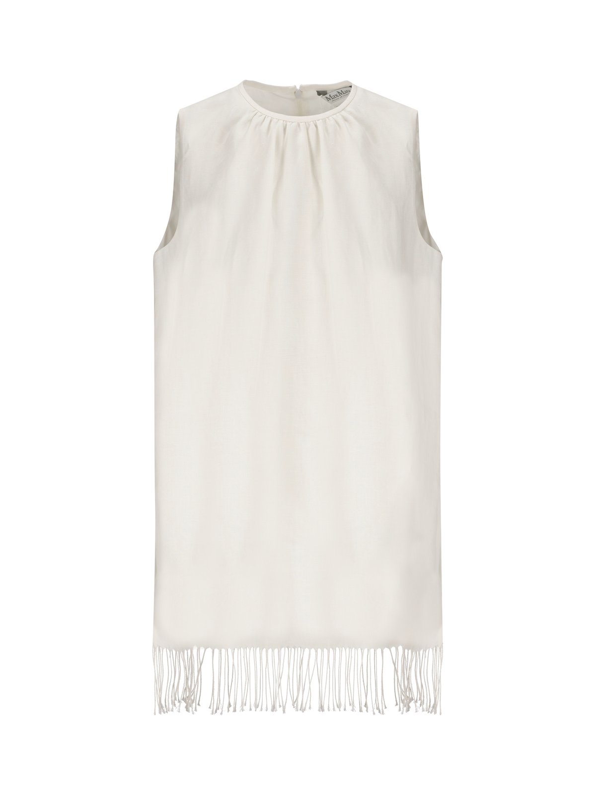 Max Mara Fringed Sleeveless Top
