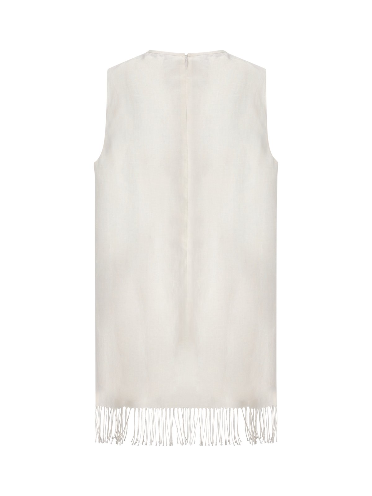 Max Mara Fringed Sleeveless Top 3 Max Mara Fringed Sleeveless Top