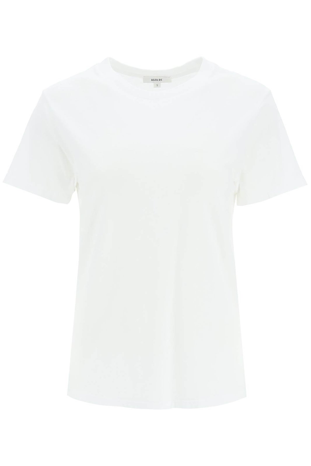 AGOLDE Round Neck Short-Sleeved T-Shirt