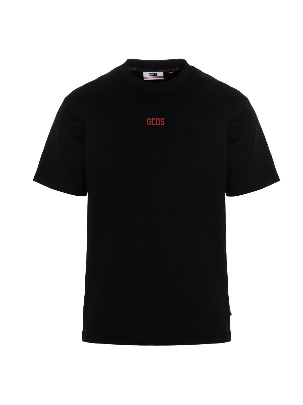 GCDS Logo Detailed Crewneck T-Shirt 2 GCDS Logo Detailed Crewneck T-Shirt
