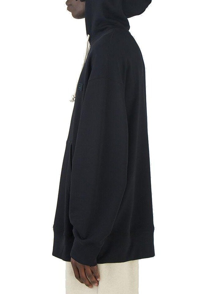 Acne Studios Face Patch Drawstring Hoodie