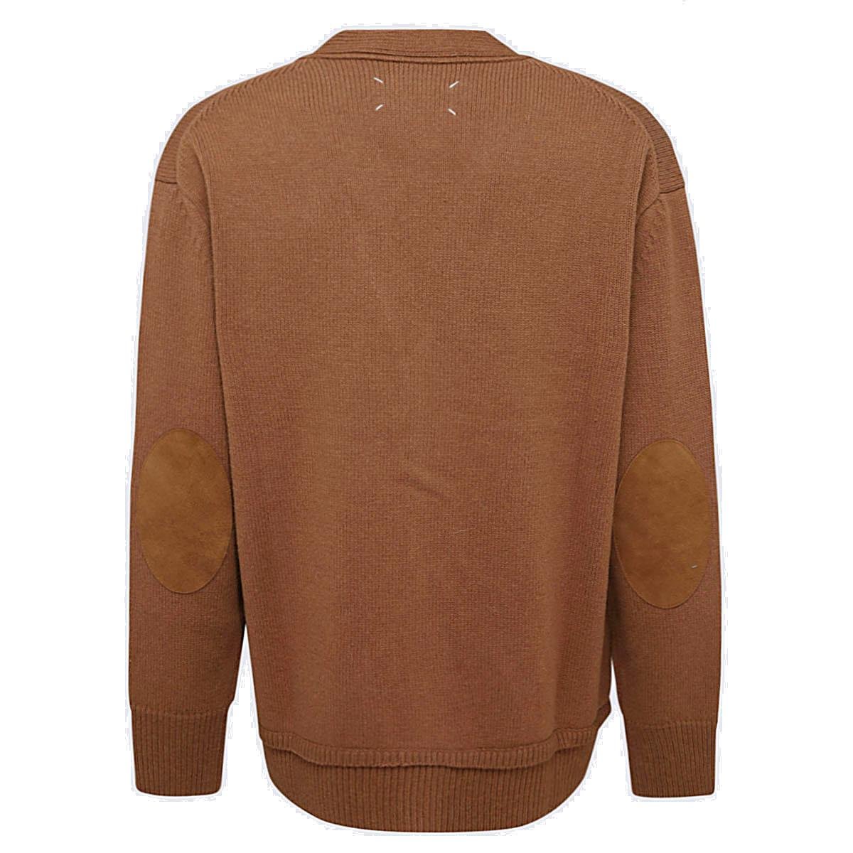 Maison Margiela Four-Stitch Knit Cardigan