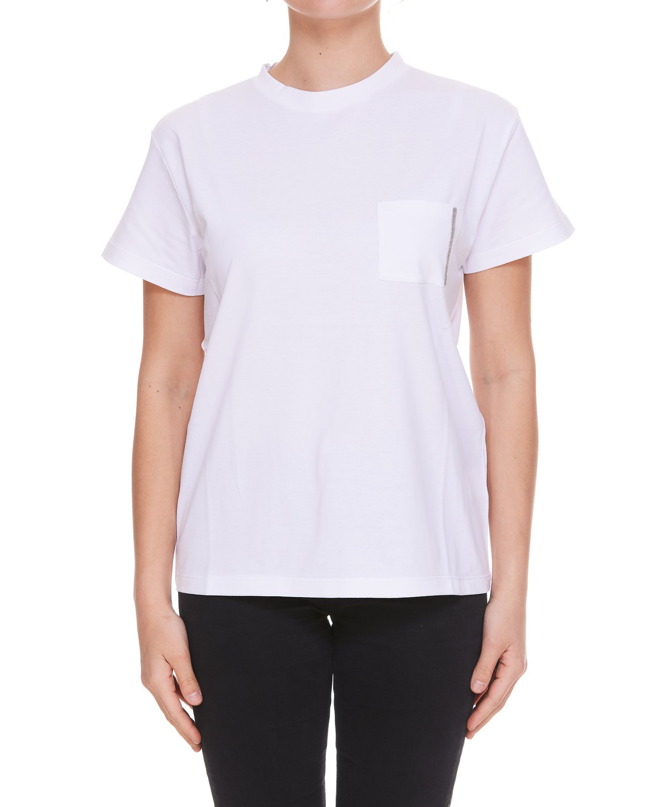 Fabiana Filippi	Short-Sleeved Crewneck T-Shirt