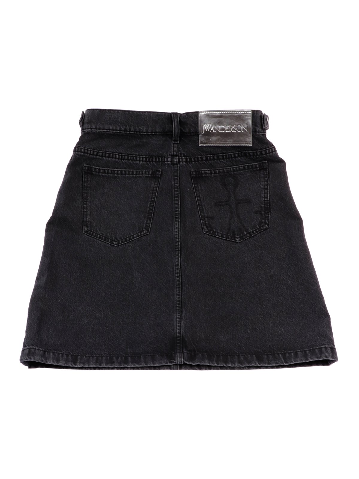 JW Anderson Chain-Link Denim Skirt
